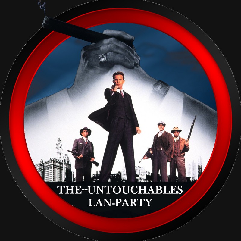 The--Untouchables LAN-Party logo